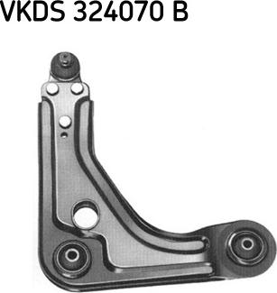 SKF VKDS 324070 B - Neatkarīgās balstiekārtas svira, Riteņa piekare autodraugiem.lv