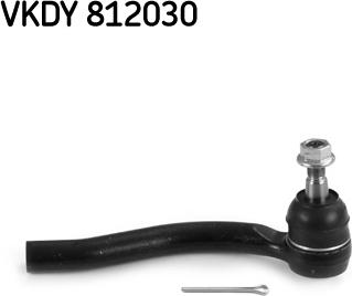 SKF VKDY 812030 - Stūres šķērsstiepņa uzgalis autodraugiem.lv