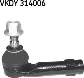 SKF VKDY 314006 - Stūres šķērsstiepņa uzgalis autodraugiem.lv