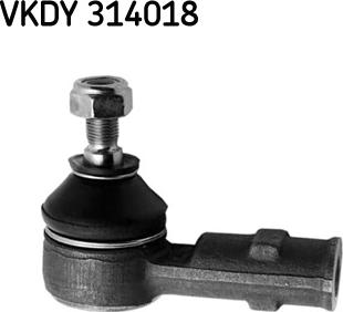 SKF VKDY 314018 - Stūres šķērsstiepņa uzgalis autodraugiem.lv