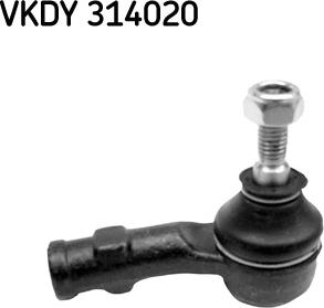 SKF VKDY 314020 - Stūres šķērsstiepņa uzgalis autodraugiem.lv