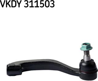 SKF VKDY 311503 - Stūres šķērsstiepņa uzgalis autodraugiem.lv