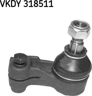 SKF VKDY 318511 - Stūres šķērsstiepņa uzgalis autodraugiem.lv