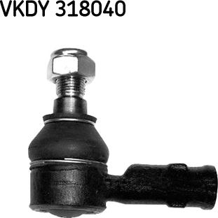 SKF VKDY 318040 - Stūres šķērsstiepņa uzgalis autodraugiem.lv