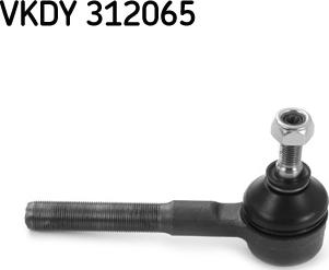 SKF VKDY 312065 - Stūres šķērsstiepņa uzgalis autodraugiem.lv