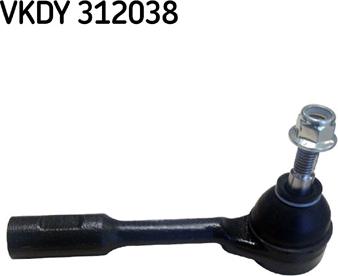 SKF VKDY 312038 - Stūres šķērsstiepņa uzgalis autodraugiem.lv