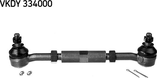 SKF VKDY 334000 - Stūres šķērsstiepnis autodraugiem.lv