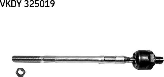 SKF VKDY 325019 - Aksiālais šarnīrs, Stūres šķērsstiepnis autodraugiem.lv