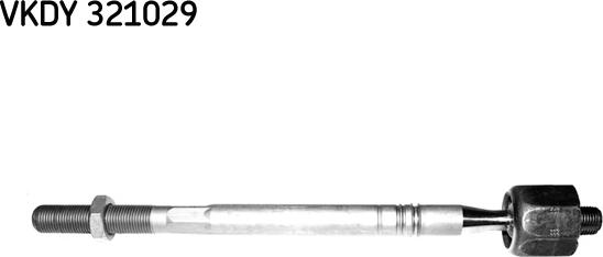 SKF VKDY 321029 - Aksiālais šarnīrs, Stūres šķērsstiepnis autodraugiem.lv