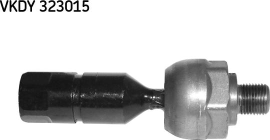 SKF VKDY 323015 - Aksiālais šarnīrs, Stūres šķērsstiepnis autodraugiem.lv