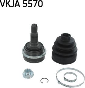 SKF VKJA 5570 - Šarnīru komplekts, Piedziņas vārpsta autodraugiem.lv