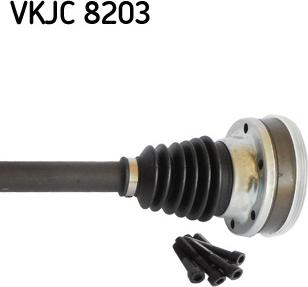 SKF VKJC 8203 - Piedziņas vārpsta autodraugiem.lv