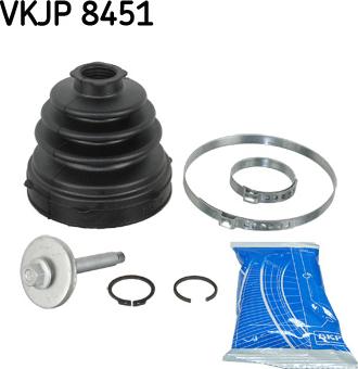 SKF VKJP 8451 - Putekļusargs, Piedziņas vārpsta autodraugiem.lv