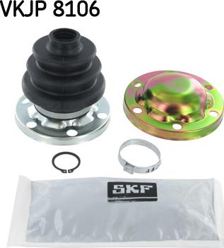 SKF VKJP 8106 - Putekļusargs, Piedziņas vārpsta autodraugiem.lv