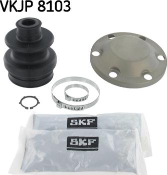 SKF VKJP 8103 - Putekļusargs, Piedziņas vārpsta autodraugiem.lv