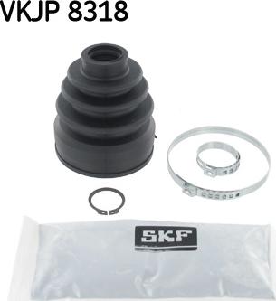 SKF VKJP 8318 - Putekļusargs, Piedziņas vārpsta autodraugiem.lv