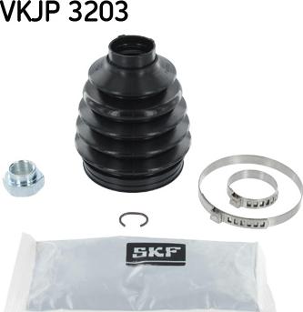 SKF VKJP 3203 - Putekļusargs, Piedziņas vārpsta autodraugiem.lv