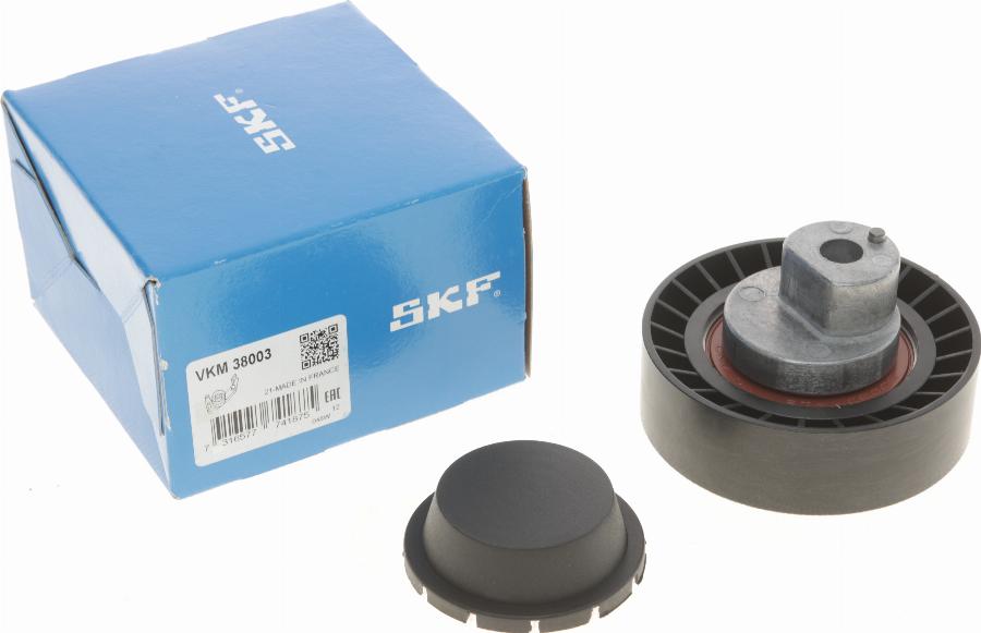 SKF VKM 38003 - Parazīt / Vadrullītis, Ķīļrievu siksna autodraugiem.lv