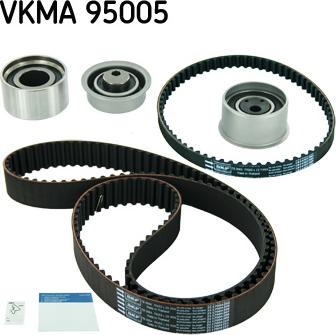 SKF VKMA 95005 - Zobsiksnas komplekts autodraugiem.lv