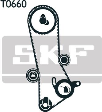 SKF VKMA 91201 - Zobsiksnas komplekts autodraugiem.lv