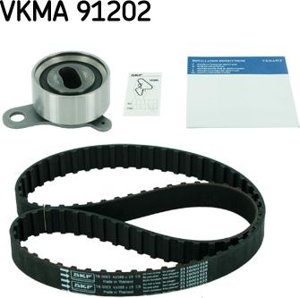 SKF VKMA 91202 - Zobsiksnas komplekts autodraugiem.lv