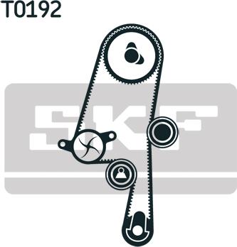 SKF VKMA 06220 - Zobsiksnas komplekts autodraugiem.lv