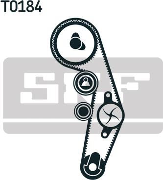 SKF VKMA 01943 - Zobsiksnas komplekts autodraugiem.lv