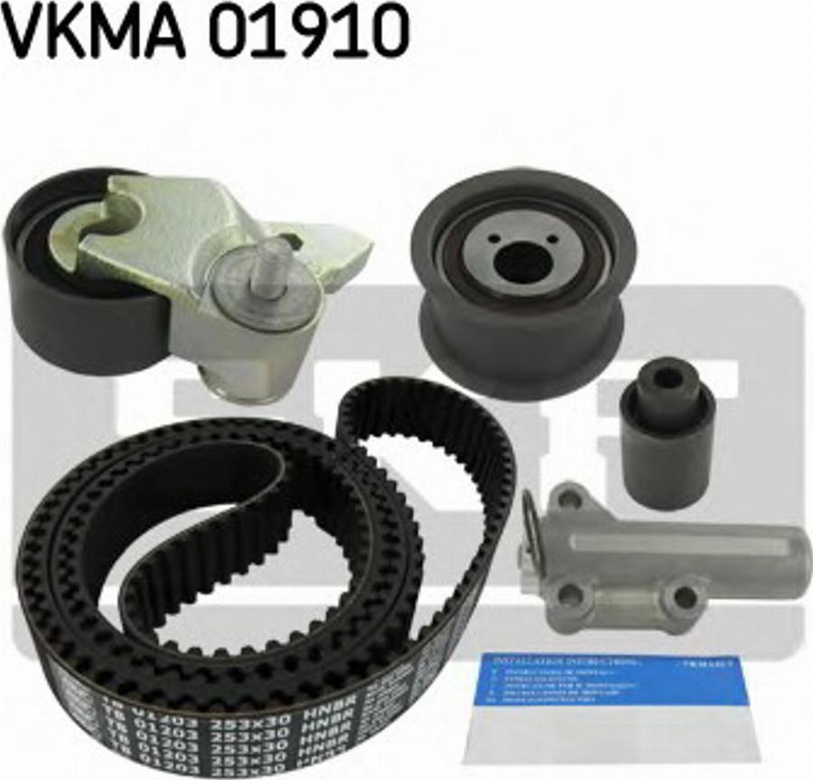 SKF VKMA 01910 - Zobsiksnas komplekts autodraugiem.lv