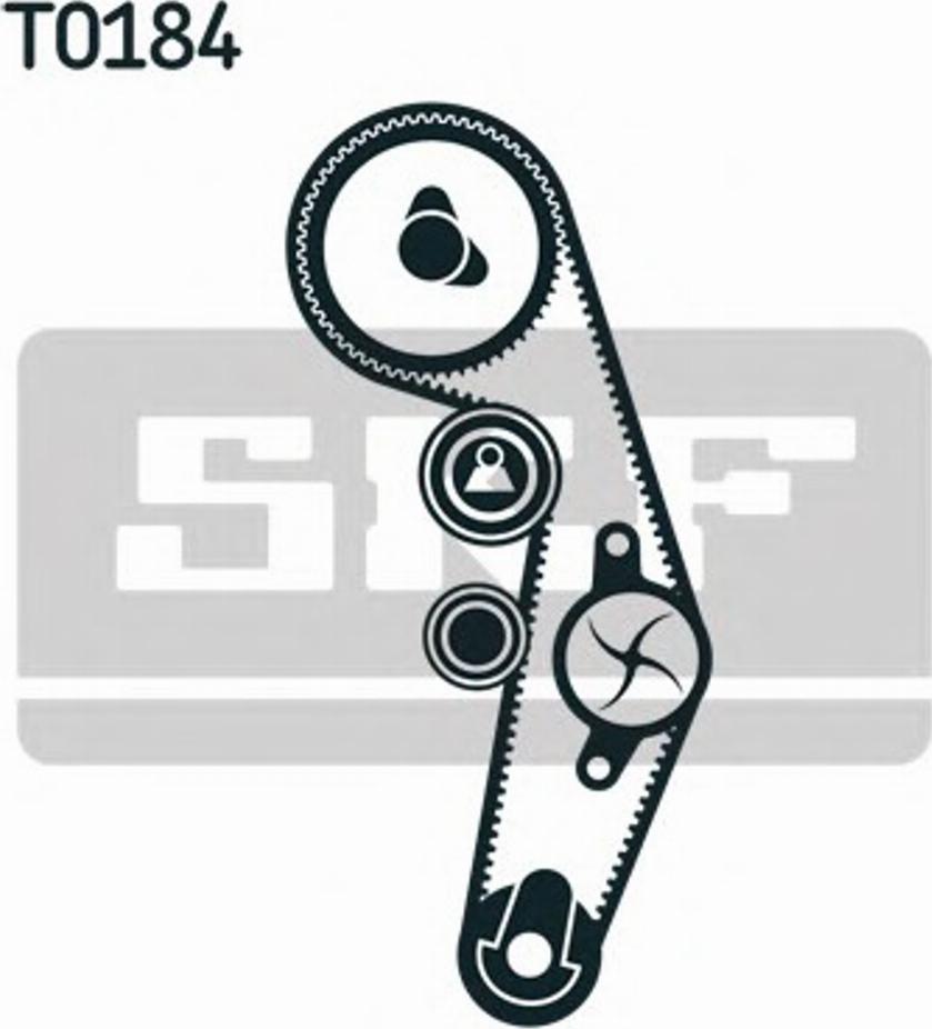 SKF VKMA 01141 - Zobsiksnas komplekts autodraugiem.lv