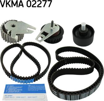 SKF VKMA 02277 - Zobsiksnas komplekts autodraugiem.lv