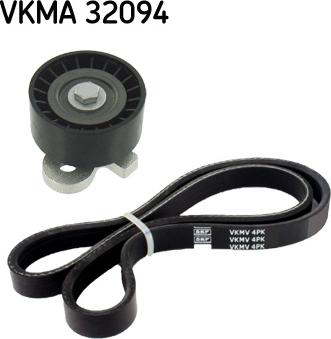 SKF VKMA 32094 - Ķīļrievu siksnu komplekts autodraugiem.lv