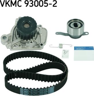 SKF VKMC 93005-2 - Ūdenssūknis + Zobsiksnas komplekts autodraugiem.lv