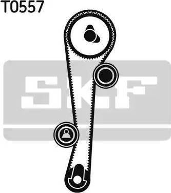 SKF VKMS 95632 - Zobsiksnas komplekts autodraugiem.lv