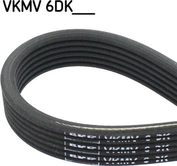 SKF VKMV 6DK1188 - Ķīļrievu siksna autodraugiem.lv