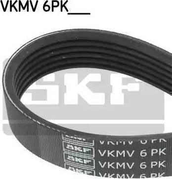 SKF VKMV 6PK1208 - Ķīļrievu siksna autodraugiem.lv