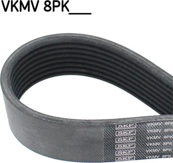 SKF VKMV 8PK1478 - Ķīļrievu siksna autodraugiem.lv