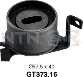 SNR GT373.16 - Spriegotājrullītis, Gāzu sadales mehānisma piedziņas siksna autodraugiem.lv