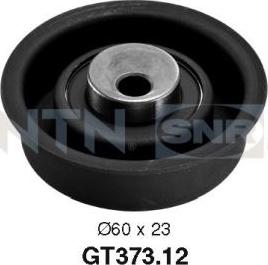 SNR GT373.12 - Spriegotājrullītis, Gāzu sadales mehānisma piedziņas siksna autodraugiem.lv