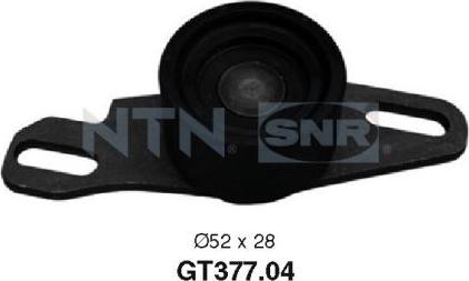 SNR GT377.04 - Spriegotājrullītis, Gāzu sadales mehānisma piedziņas siksna autodraugiem.lv