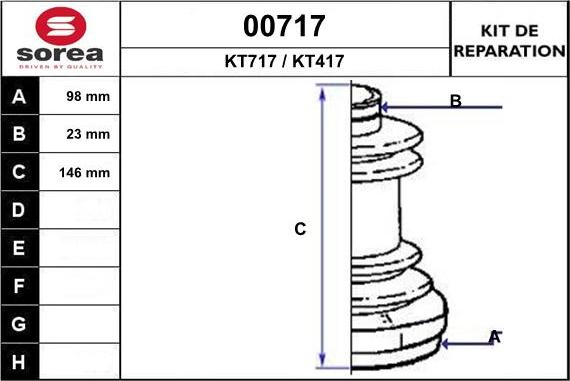 SNRA 00717 - Putekļusargs, Piedziņas vārpsta autodraugiem.lv