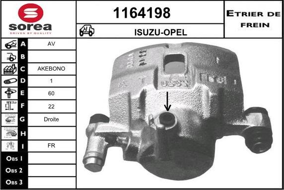 SNRA 1164198 - Bremžu suports autodraugiem.lv