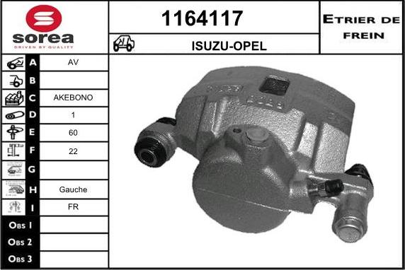SNRA 1164117 - Bremžu suports autodraugiem.lv
