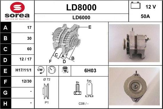 SNRA LD8000 - Ģenerators autodraugiem.lv