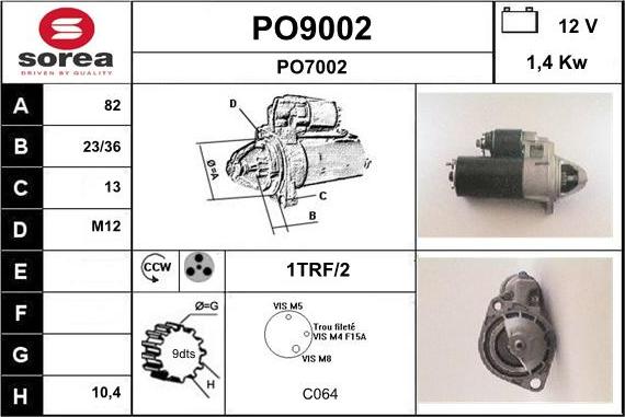 SNRA PO9002 - Starteris autodraugiem.lv