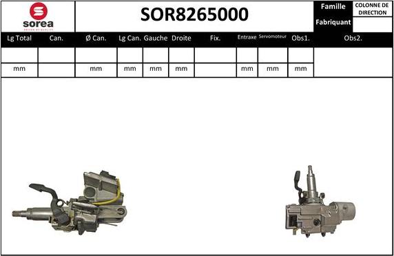 SNRA SOR8265000 - Stūres statne autodraugiem.lv