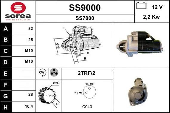 SNRA SS9000 - Starteris autodraugiem.lv