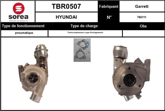 SNRA TBR0507 - Kompresors, Turbopūte autodraugiem.lv