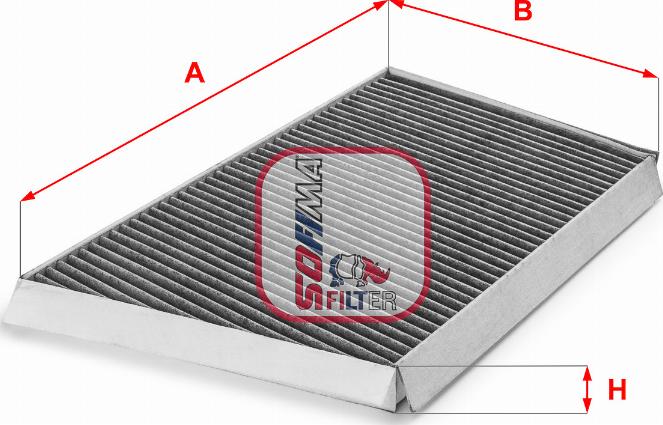 Sofima S 4131 CA - Filtrs, Salona telpas gaiss autodraugiem.lv