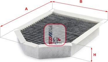 Sofima S 4377 CA - Filtrs, Salona telpas gaiss autodraugiem.lv