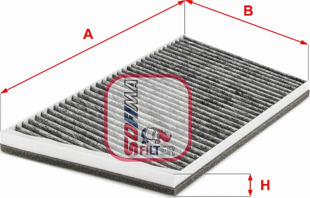 Sofima S 4246 CA - Filtrs, Salona telpas gaiss autodraugiem.lv